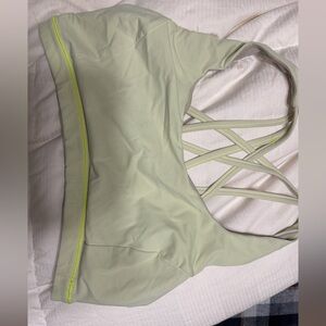 Women's lime Lululemon Sports Bra